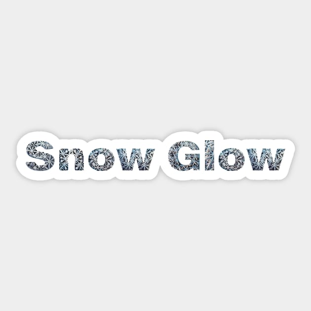 Snow Glow Sticker by PraceGraffix